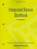 Integrated Korean Workbook Beginning 1