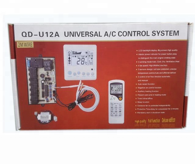 Placa electronica universala pentru aer conditionat cu telecomanda, QD-U12A
