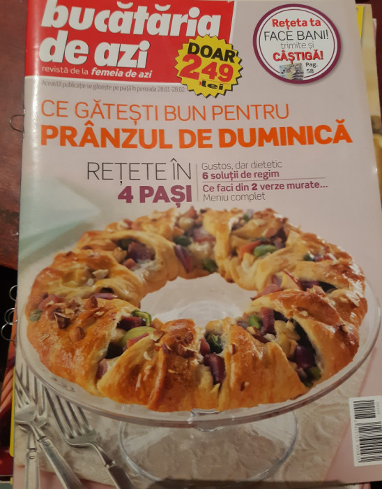 REVISTA BUCATARIA DE AZI 7 NUMERE