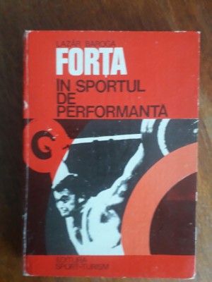 Forta in sportul de performanta - Lazar Baroga / R3P4S foto