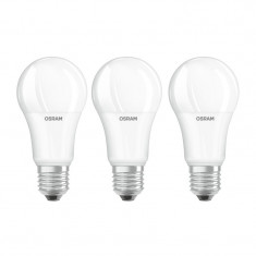 Set Becuri LED Osram, 14 W, 4000 K, 1521 Lumeni, E27, 10000 ore, A++, 3 bucati