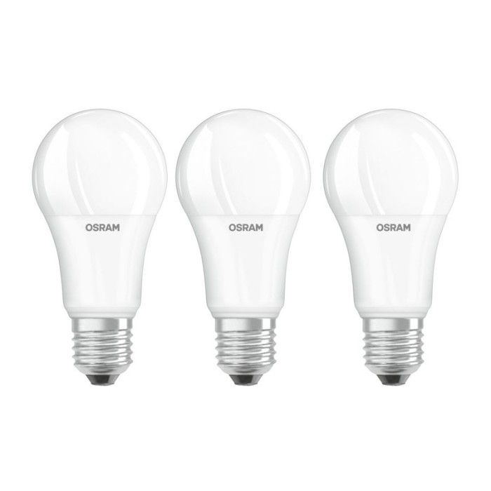 Set Becuri LED Osram, 14 W, 4000 K, 1521 Lumeni, E27, 10000 ore, A++, 3 bucati