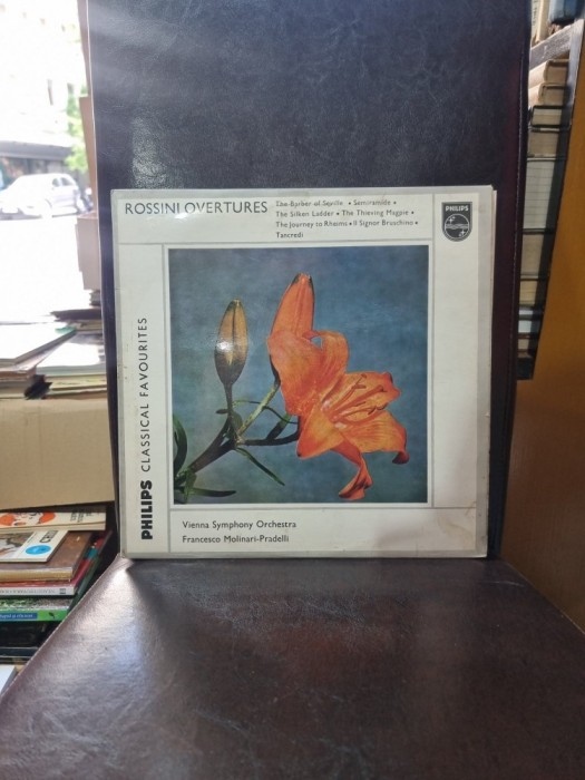 Vinil Vienna Symphony Orchestra, Francesco Molinari-Pradelli &ndash; Rossini Overtures