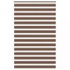 vidaXL Jaluzea Rulou Zebra Maro 145x200 cm, Poliester, Reglabil, Montaj Fara Gaurire, Protectie Solara