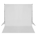 Cumpara ieftin Panza fundal foto din bumbac,prindere pe bara suport fundal studio,dimensiune 3x4 m - Alb