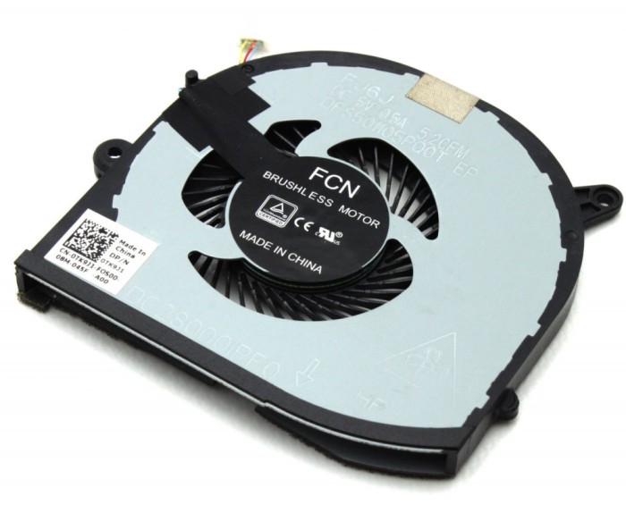 Cooler placa video Dell Precision 5530, TK9J1, XPS 15 9560, XPS 15 9570
