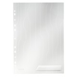 Mapa Leitz A4 CombiFile rigida cu eticheta PP 200 microni 40 coli preperforata