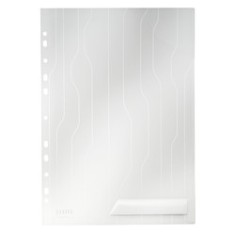 Mapa Leitz A4 CombiFile rigida cu eticheta PP 200 microni 40 coli preperforata
