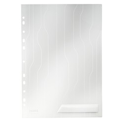 Mapa Leitz A4 CombiFile rigida cu eticheta PP 200 microni 40 coli preperforata foto