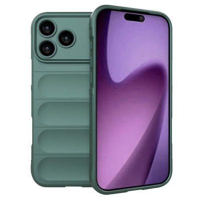 Husa pentru Apple iPhone 17 Pro Max, Techsuit, Magic Shield, Verde foto