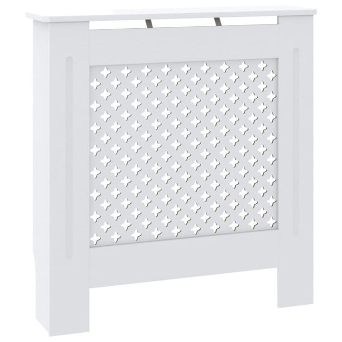 Masca pentru calorifer, alb, 78 cm, MDF