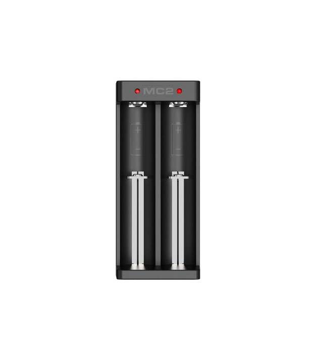 &Icirc;ncărcător pentru baterii Li-ion 18650 Xtar MC2 USB-C / celule cilindrice