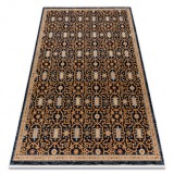 Covor L&acirc;nă KESHAN franjuri, oriental clasic 7680/53511 bej / albastru inchis, 160x230 cm, Dreptunghi, Lana