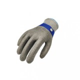 Manusa Anti-Taiere Otel Inoxidabil, Macelari/Bucatari, Marime L, Argintiu Inchis, Ambidextra, Protectie Gatit