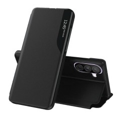 Husa Samsung Galaxy A27 5G Eco Leather View flip tip carte, negru