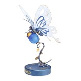 Puzzle 3D Fluture Albastru, 79 piese, Rokr