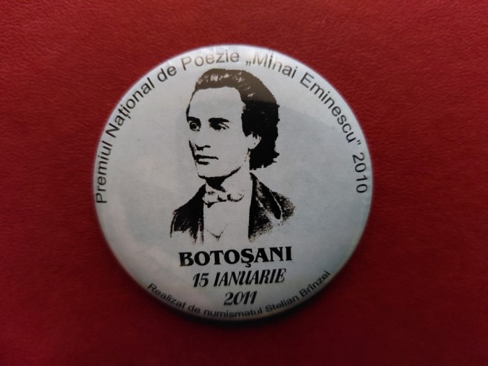 Insigna premiul national de poezie Mihai Eminescu 2010