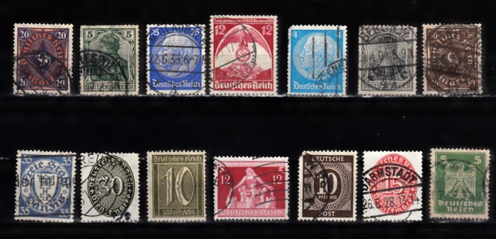 A7 T4 7 - Timbre foarte vechi - Germania