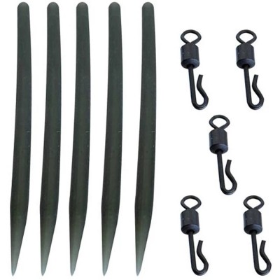Kit Vartej Rapid +Con Antitangle Carp Academy Nr.4, 5buc/pac foto