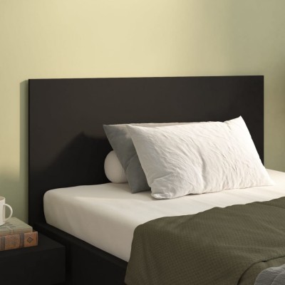 Gossi tablie de pat, negru, 120x1,5x80 cm, lemn prelucrat foto