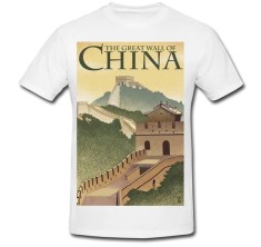 Tricou &amp;quot; The Great wall of China &amp;quot; foto