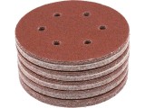 Set 50 Discuri Abrazive Velcro, 150Mm, 6 Gauri, P40