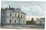 2233 - TARGOVISTE, Dambovita, Justice Palace - old postcard, CENSOR used - 1918, Circulata, Printata