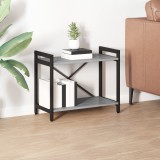 VidaXL Bibliotecă sonoma gri 60 x 30 x 48.5 cm Lemn compozit