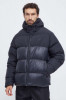 Adidas Originals geacă de puf Down Regen Hooded Puffer bărbați, culoarea negru, de iarnă IL2572