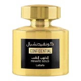 Lattafa Confidential Private Gold, unisex, 100 ml
