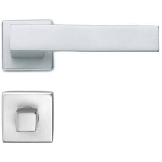 M&acirc;ner pentru uși de interior - M1015 - crom perlat cu rozetă WC