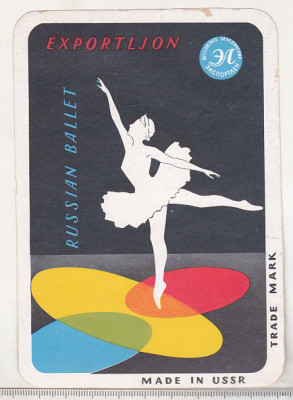 bnk div Reclama URSS Exportljon Russian Ballet foto