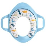 Reductor WC cu Manere, Model Dinozauri, Bleu, 29x27cm, CMCLASS
