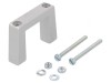 Manetă Aluminiu Gri 40mm 57,5mm 12,2mm