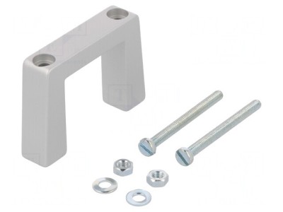 Manetă Aluminiu Gri 40mm 57,5mm 12,2mm foto