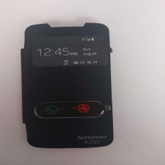 Husa Lenovo A390 TIP CARTE negru