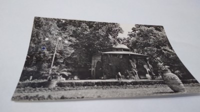 CARTE POSTA BUZIAS -PAVILIONUL APELOR MINERALE CIRCULATA foto