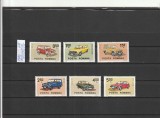 ROMANIA 1983 LP 1076 AUTOMOBILE ROMANESTI SERIE MNH NESTAMPILATA