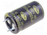 Condensator electrolitic SAMWHA SNAP-IN 1000uF 100VDC &Oslash;22x35mm &plusmn;20%