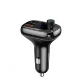 Incarcator auto Baseus T-Typed modulator FM 2xUSB CCTM000101 3.4A