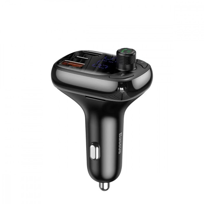 Incarcator auto Baseus T-Typed modulator FM 2xUSB CCTM000101 3.4A