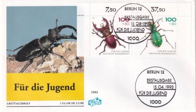 FILATELIE TEMATICA - PLIC GERMANIA TEMATICA INSECTE foto