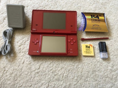 Nintendo DSI MODAT R4 GOLD cu jocuri Pokemon Black,Mario,Zelda,Rayman foto