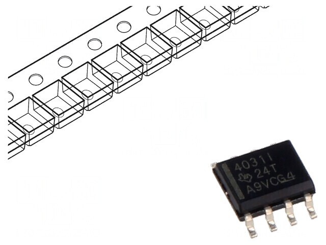 Amplificator operațional IC 120MHz SO8 &plusmn;4,5&divide;16VDC, &plusmn;9&divide;32VDC