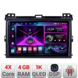Navigatie Toyota Prado 2007- A-456 4+64 InCell Display 1K Android Waze USBNavigatie Internet Youtube Radio V1 CarStore Technology
