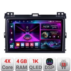 Navigatie Toyota Prado 2007- A-456 4+64 InCell Display 1K Android Waze USB Navigatie Internet Youtube Radio CarStore Technology