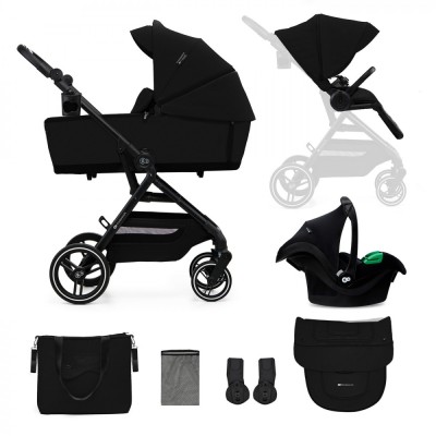 CARUCIOR KINDERKRAFT YOXI 3IN1 (MINK PRO) PURE BLACK SuperHeroes ToysZone foto
