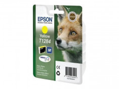 Consumabil Epson Cartus T1284 Yellow C13T12844011 foto