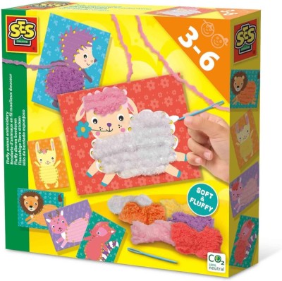 Set De Broderie Animale Pufoase foto