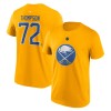 Buffalo Sabres tricou de bărbați Tage Thompson #72 Stack Logo Name &amp;amp; Number yellow - XL, Fanatics Branded